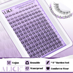 ALICE tijeras para pestañas, aplicación precisa en casa