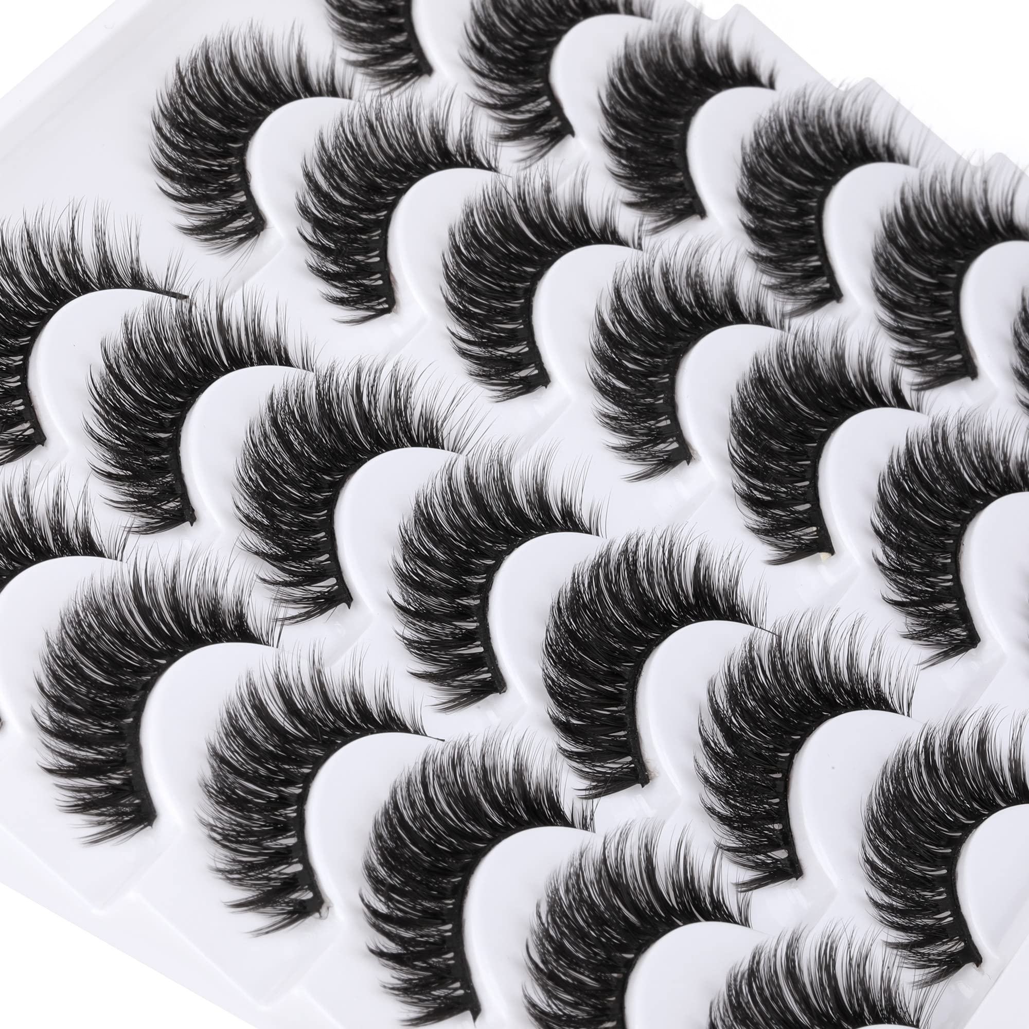 ALICROWN fibras sintéticas 3D vegano ofrecen volumen suave y peso ligero