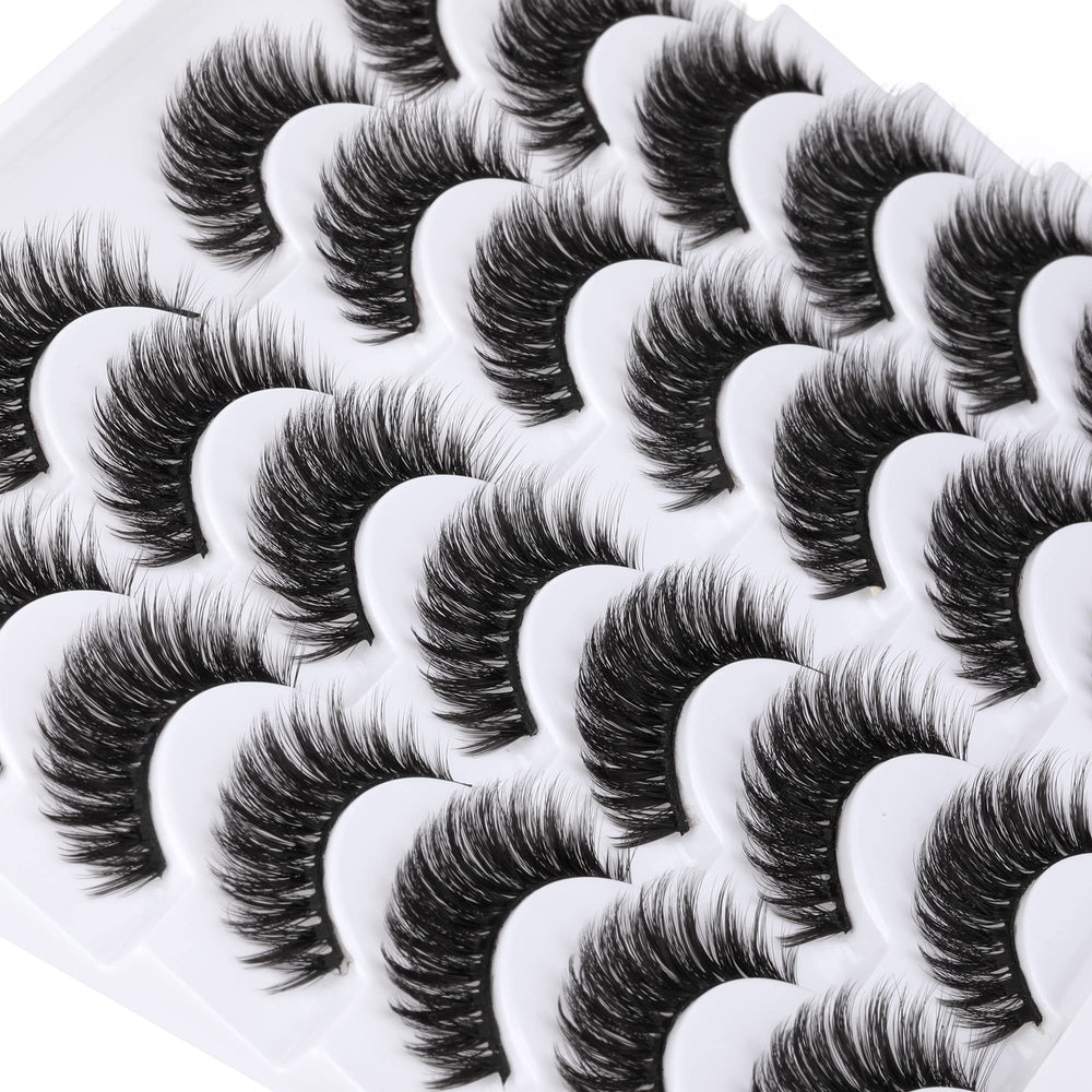 ALICROWN fibras sintéticas 3D vegano ofrecen volumen suave y peso ligero