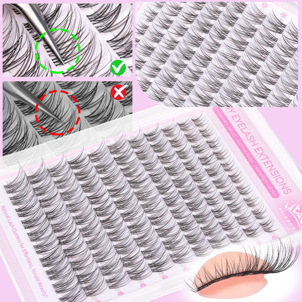 ALICROWN HAIR rango de 8 mm a 18 mm para looks personalizables
