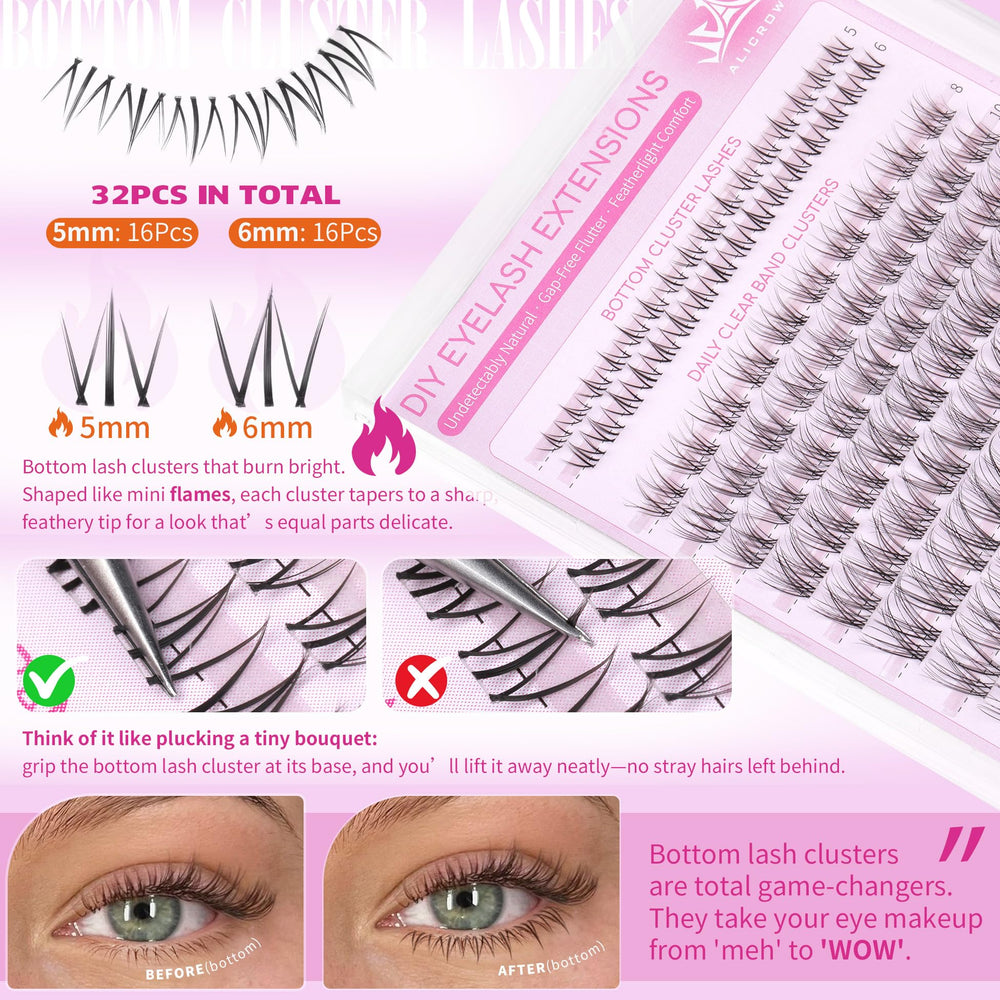 ALICROWN HAIR adhesivo 2 en 1: fijación rápida y sellado duradero.