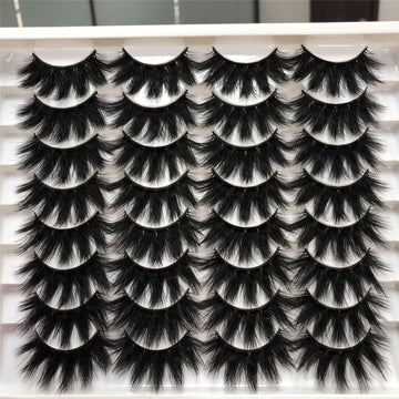 ALICROWN HAIR pestañas dramáticas gruesas y mixtas para un look impactante