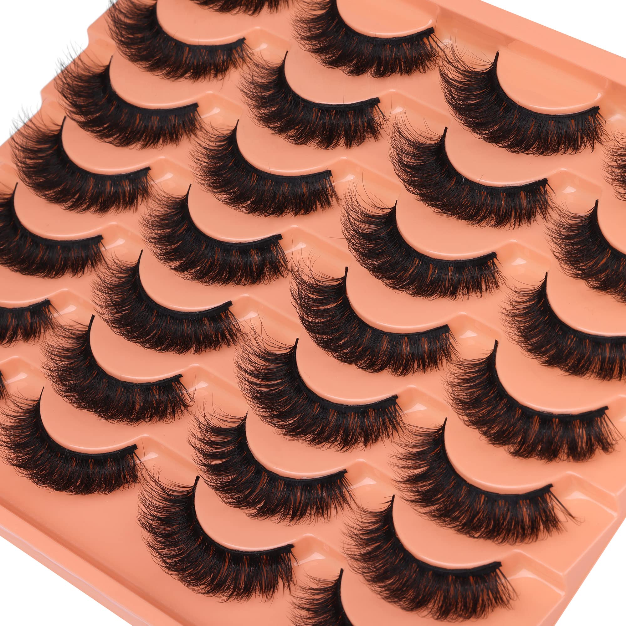 Textura suave y flexible de las pestañas ALICROWN HAIR.