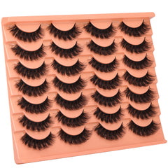 Pestañas visón sintético de ALICROWN HAIR, ligeras y cómodas.