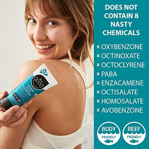 Aplicación uniforme en rostro y cuerpo con All Good Sunscreen deporte mineral