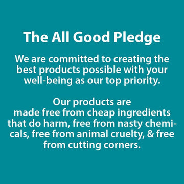 All Good Sunscreen Sport Mineral Lotion packaging on shelf emphasizing reef-friendly claim