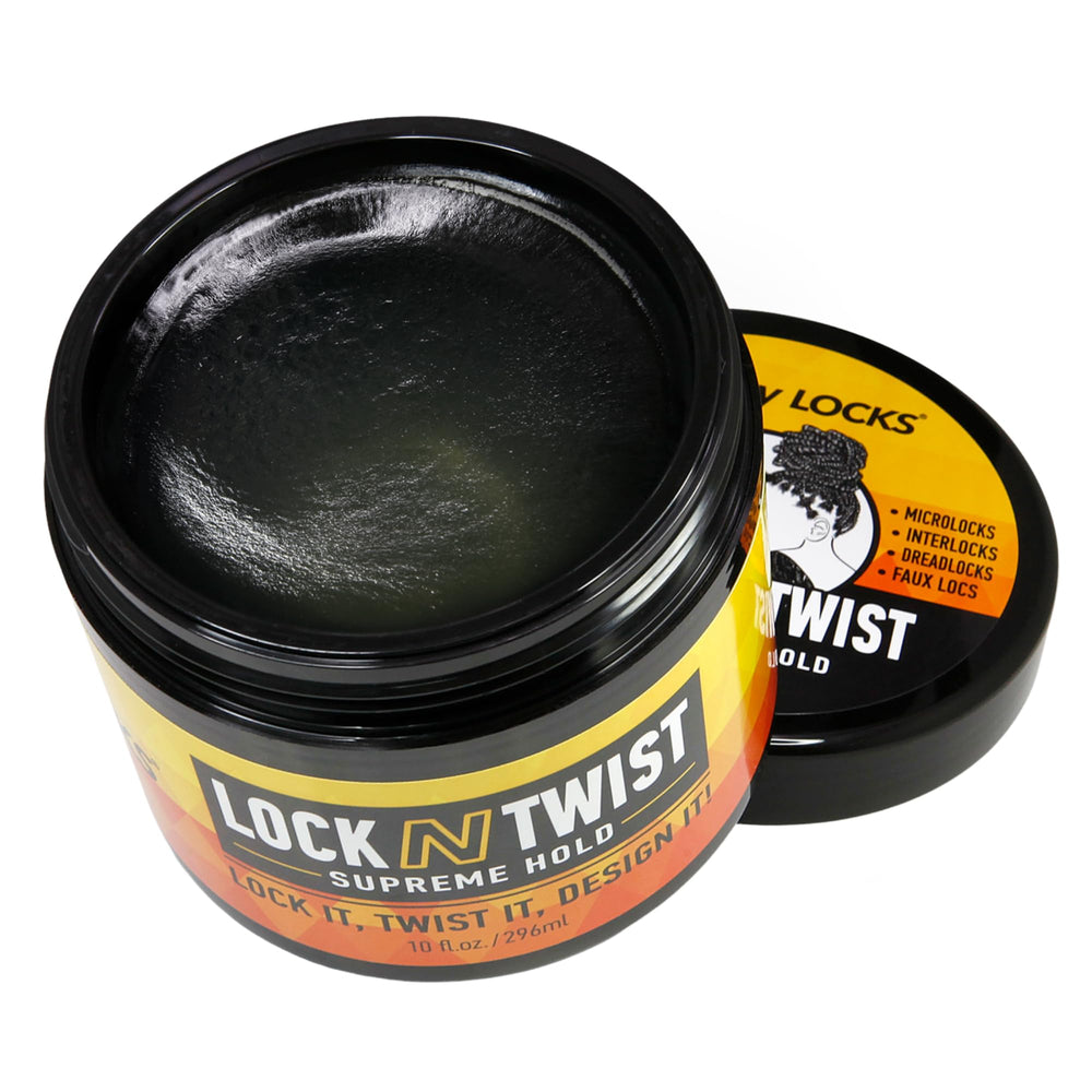 AllDay Locks Lock N Twist, acabado brillante sin encrespamiento.