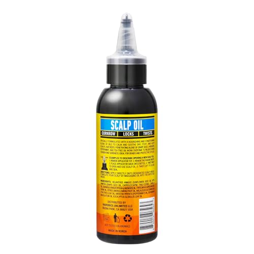 AllDay Locks Scalp Oil con aplicador, aplicación precisa para controlar goteos.