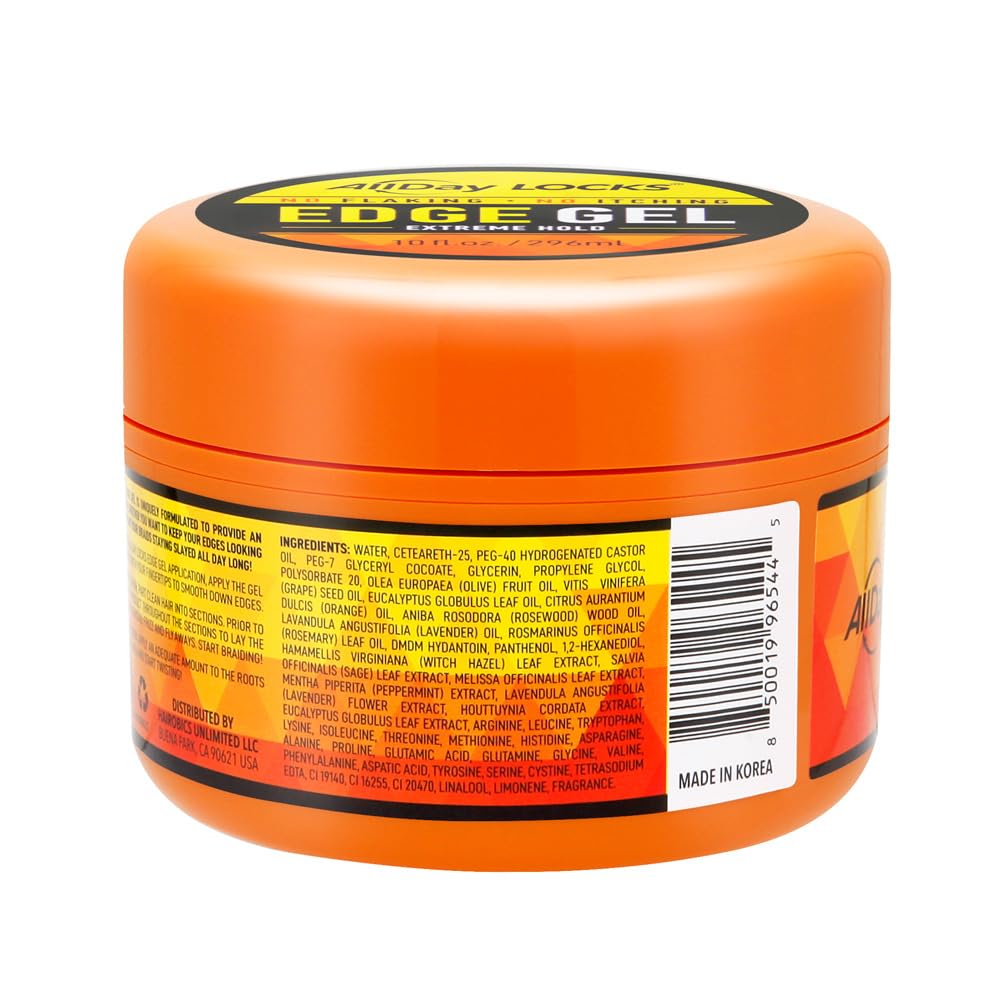 AllDay Locks Gel con aceite de eucalipto para bordes y nutrición