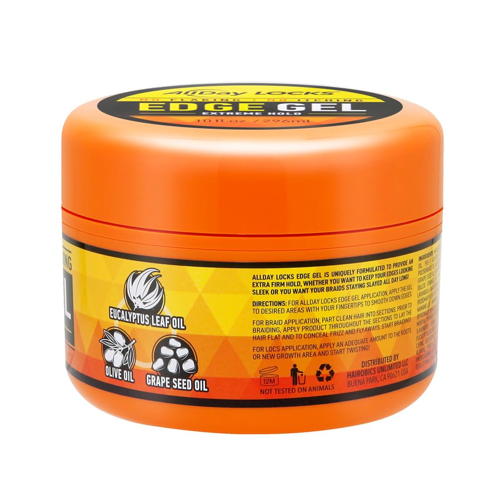 AllDay Locks Gel con aceites de oliva y uva para bordes nutridos
