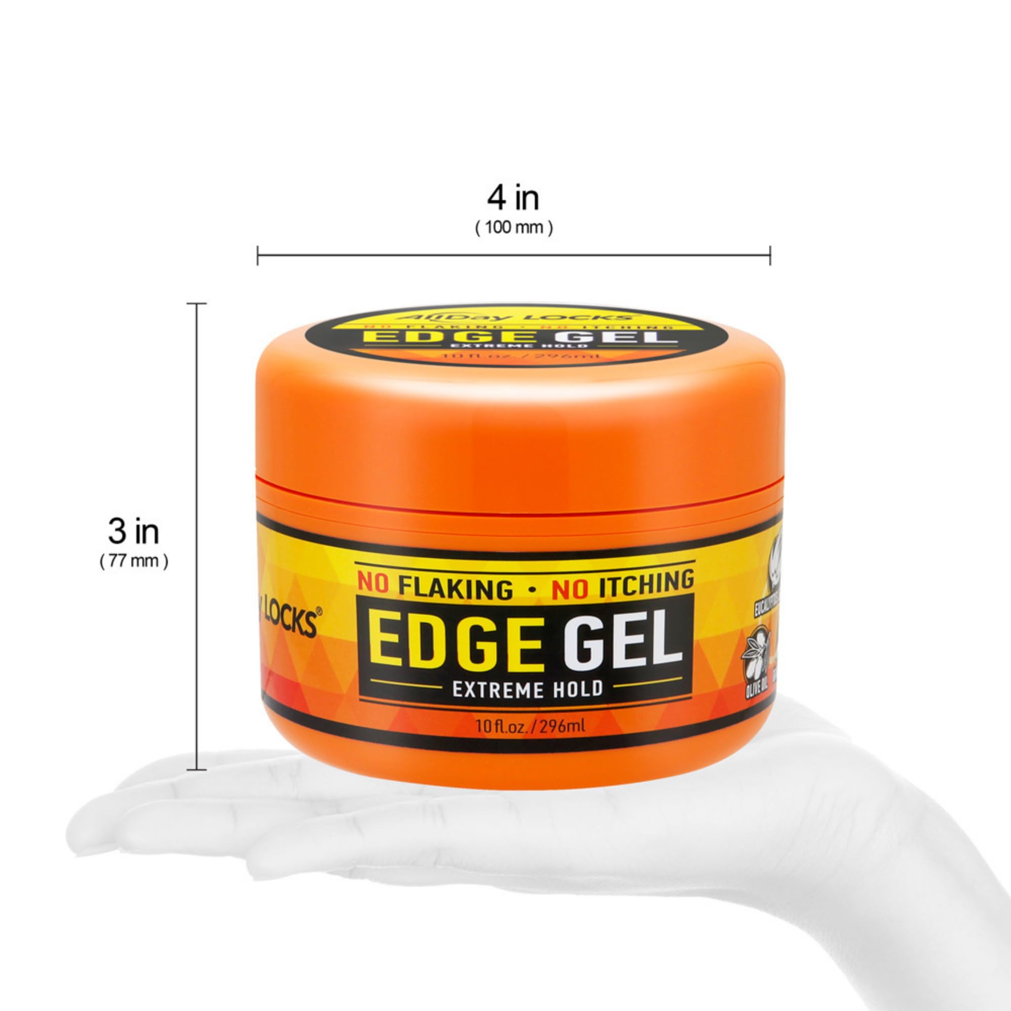 AllDay Locks Gel para bordes, aplicación paso a paso