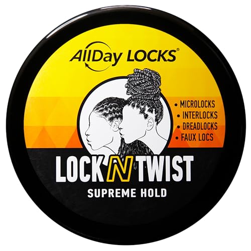 AllDay Locks Lock N Twist, aplicación en la raíz para definir locs.