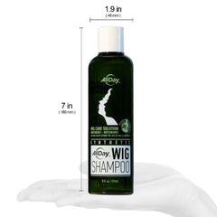 AllDay Locks champú limpia acumulaciones y grasa, dejando cabello limpio