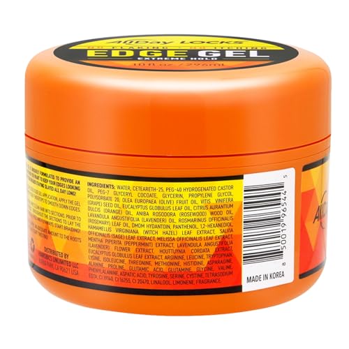 AllDay Locks Gel para bordes, control del frizz sin residuos