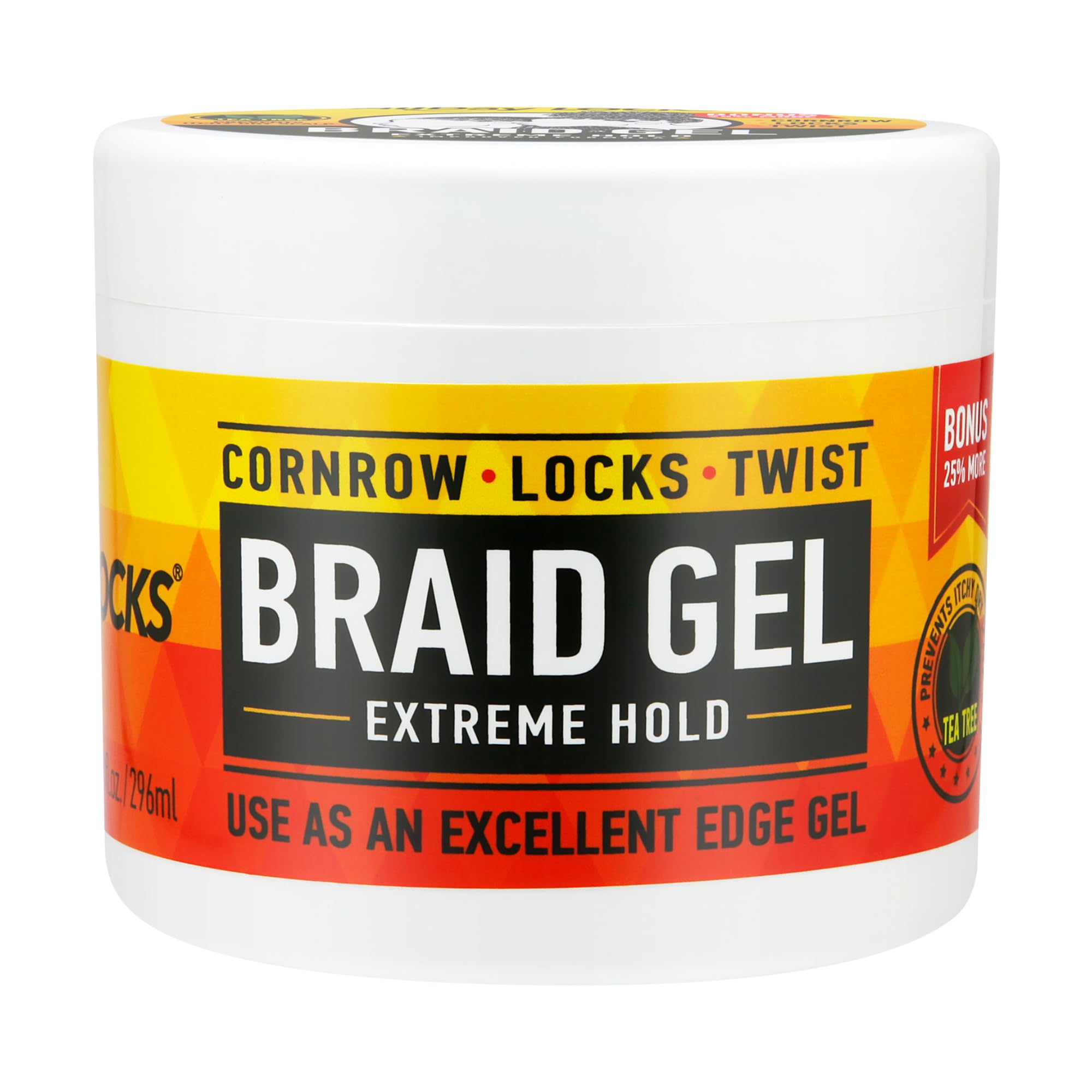 AllDay Locks Gel para trenzas: aplicación en secciones para un peinado definido.