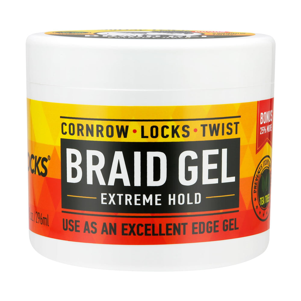 AllDay Locks Gel para trenzas: aplicación en secciones para un peinado definido.