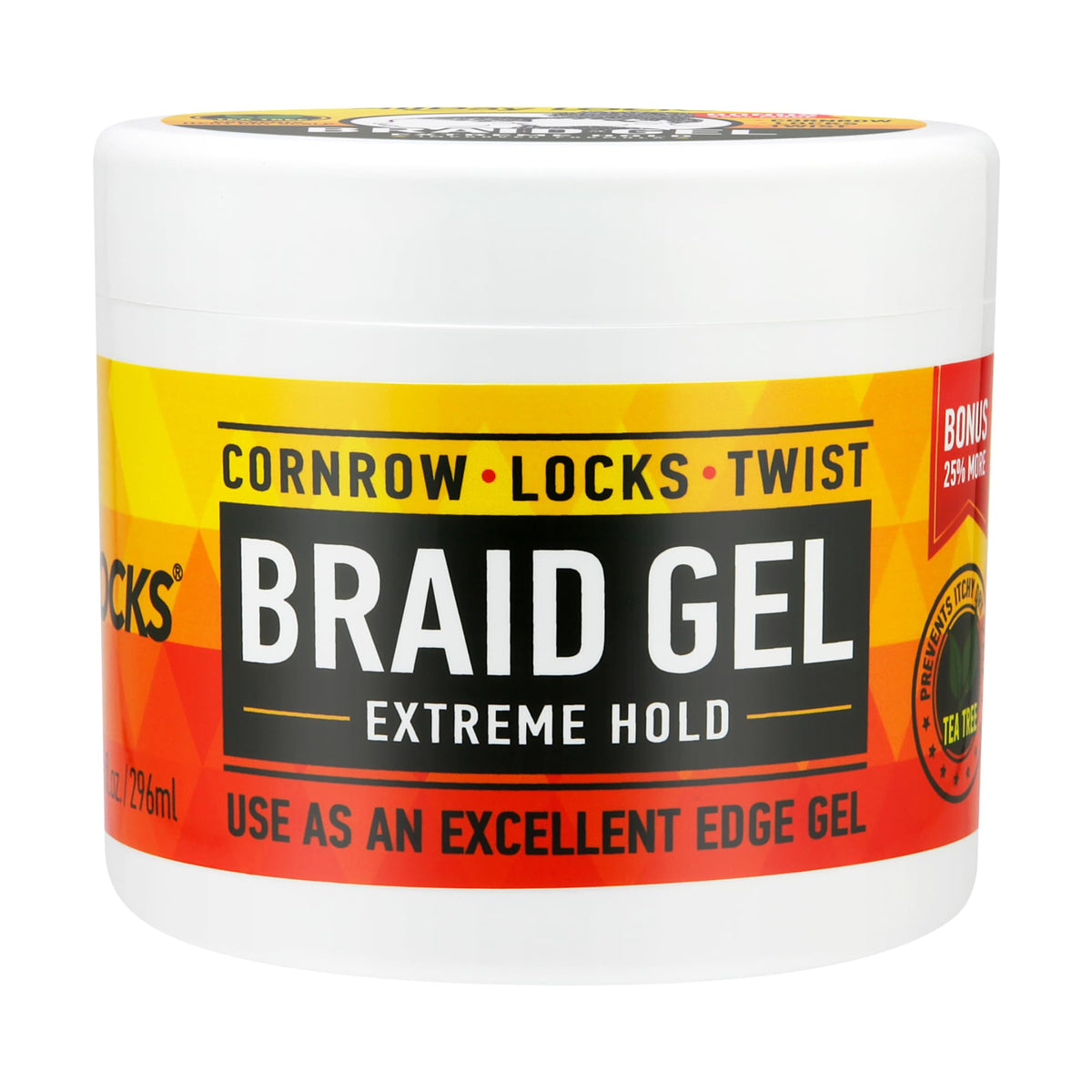 AllDay Locks Gel para trenzas: aplicación en secciones para un peinado definido.