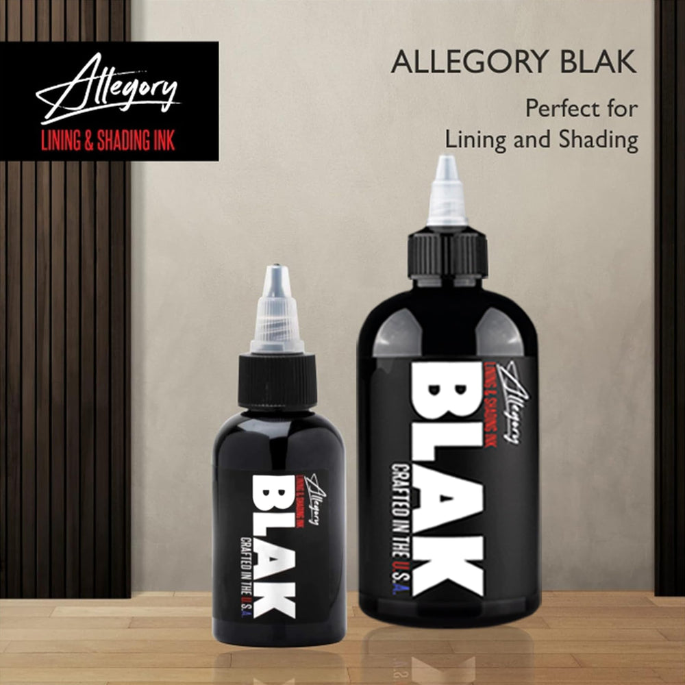Allegory Blak envase PET con tapa hermética para seguridad y frescura.
