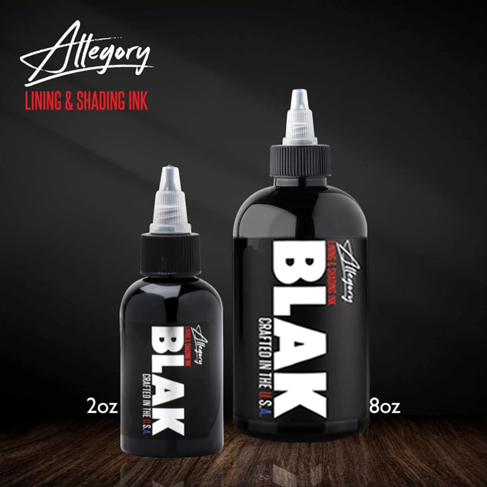 Allegory Blak; aplicación suave para sombreado uniforme.
