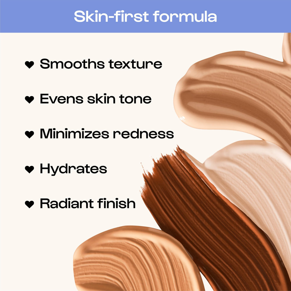 Brillo natural con Alleyoop Game Face Concealer para un tono fresco.