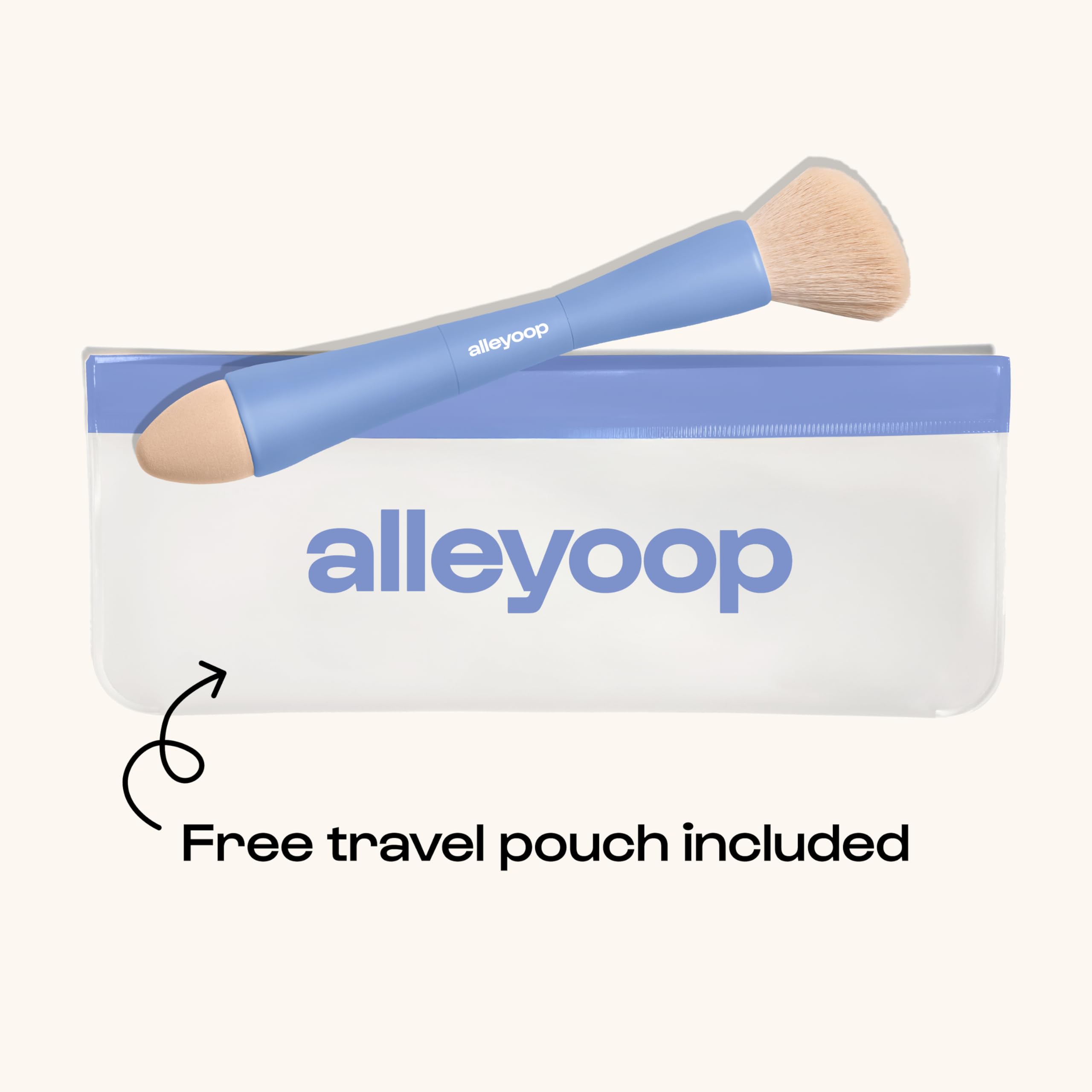 ALLEYOOP pinceau fond de teint pour une base homogène