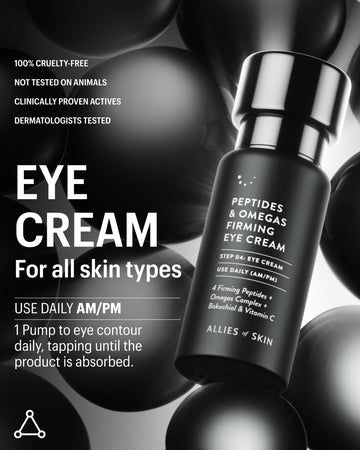 Envase de 0,5 oz de la crema de ojos Allies of Skin