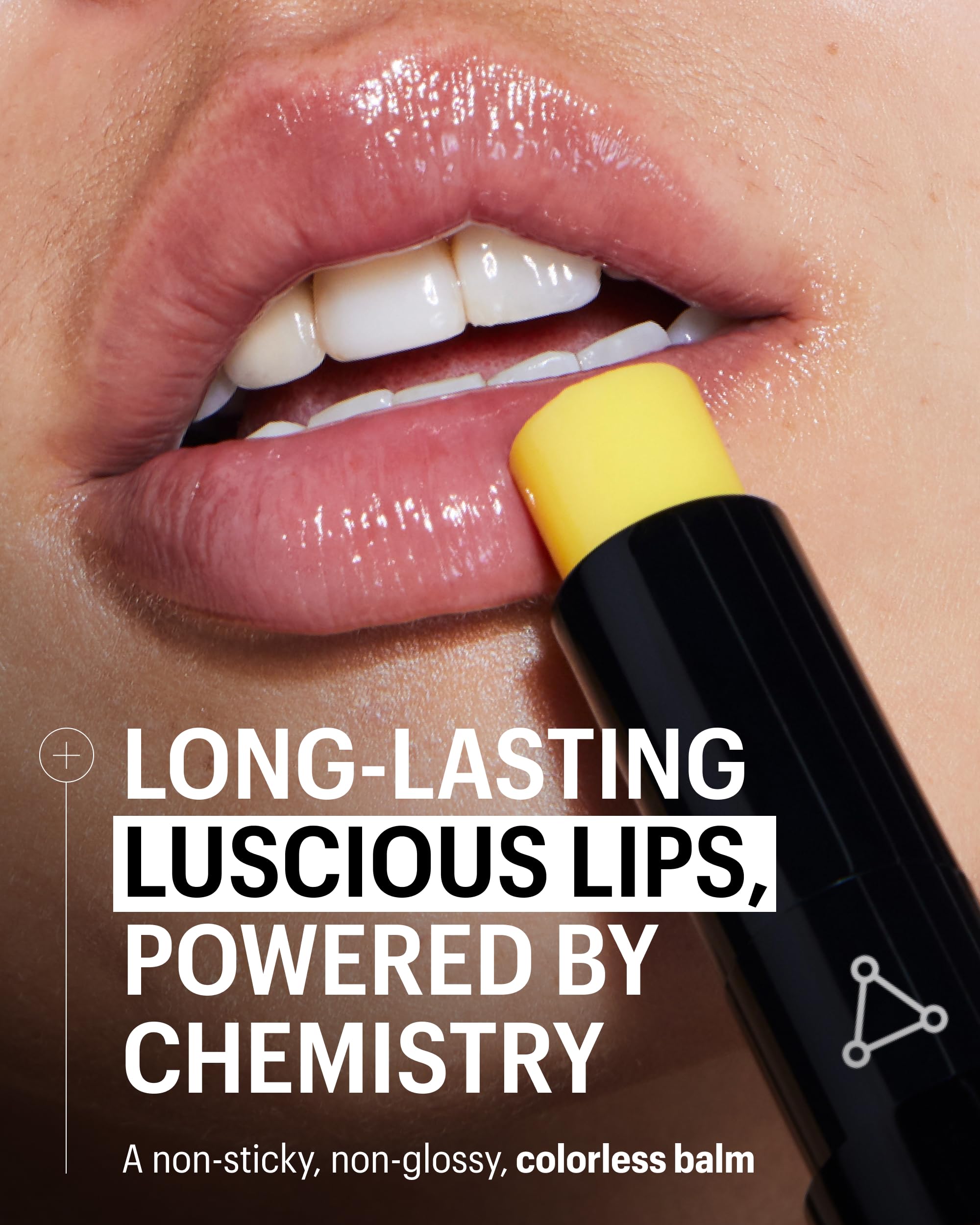 Textura cremosa del bálsamo labial de Allies of Skin para hidratación
