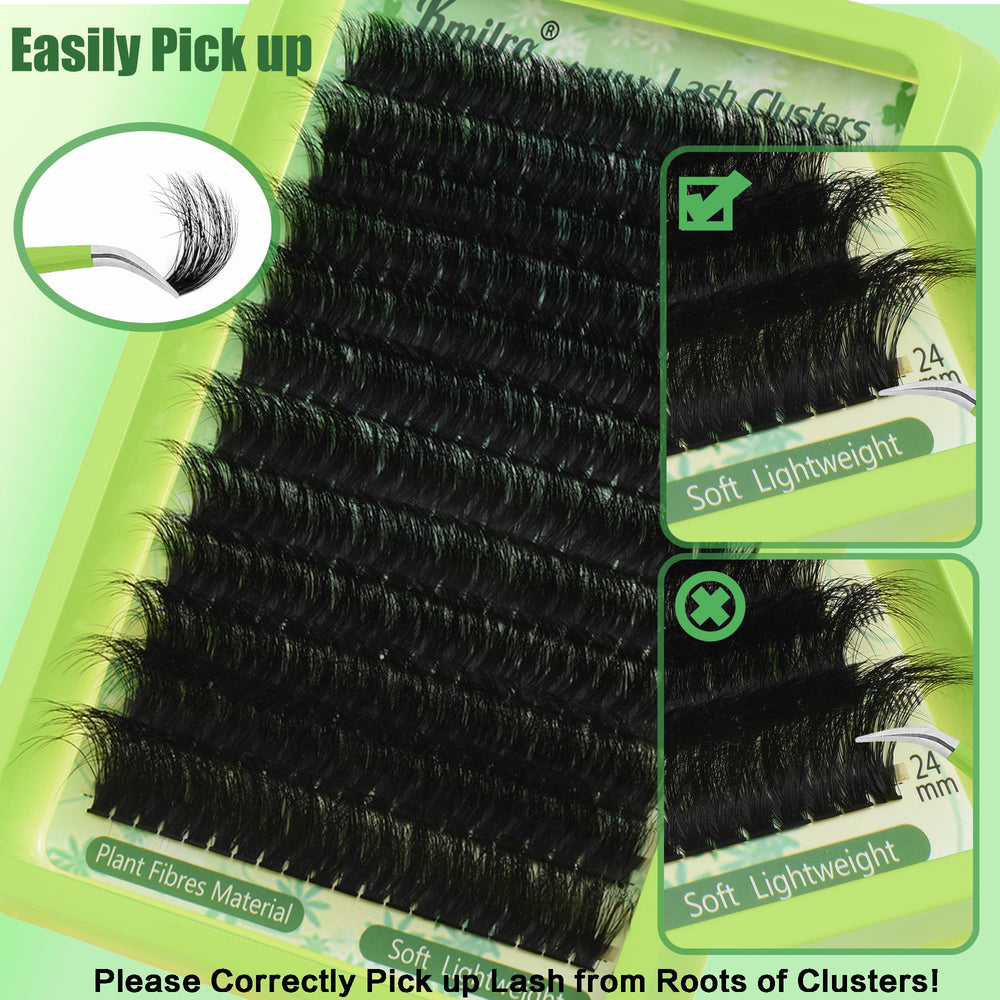 Allureza kit de bricolaje para pestañas reutilizables y ahorro.