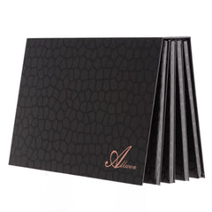 Allwon paleta magnética cuatro capas, estuche libro negro, para organizar sombras.