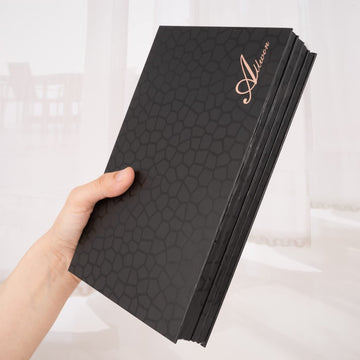 Allwon paleta maquillaje libro negro, base magnética para organización.