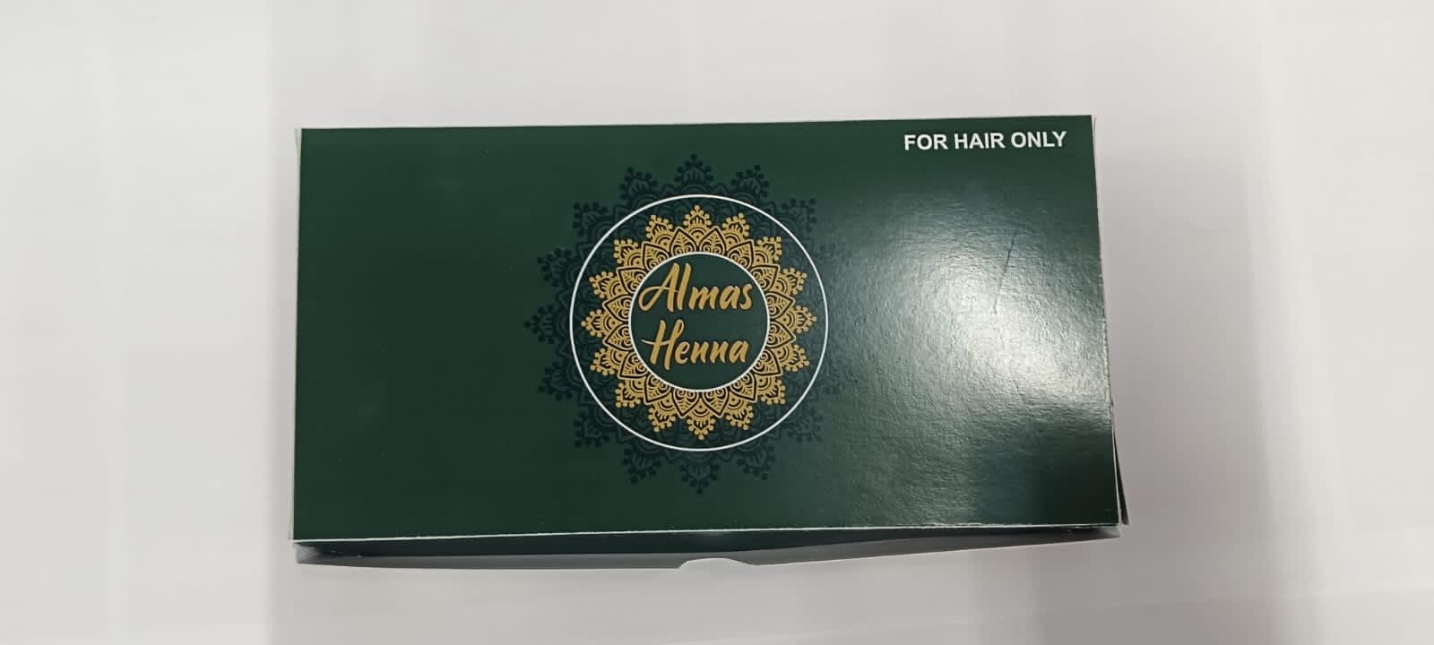 Conos de henna Almas, etiqueta informativa, guía de uso incluida