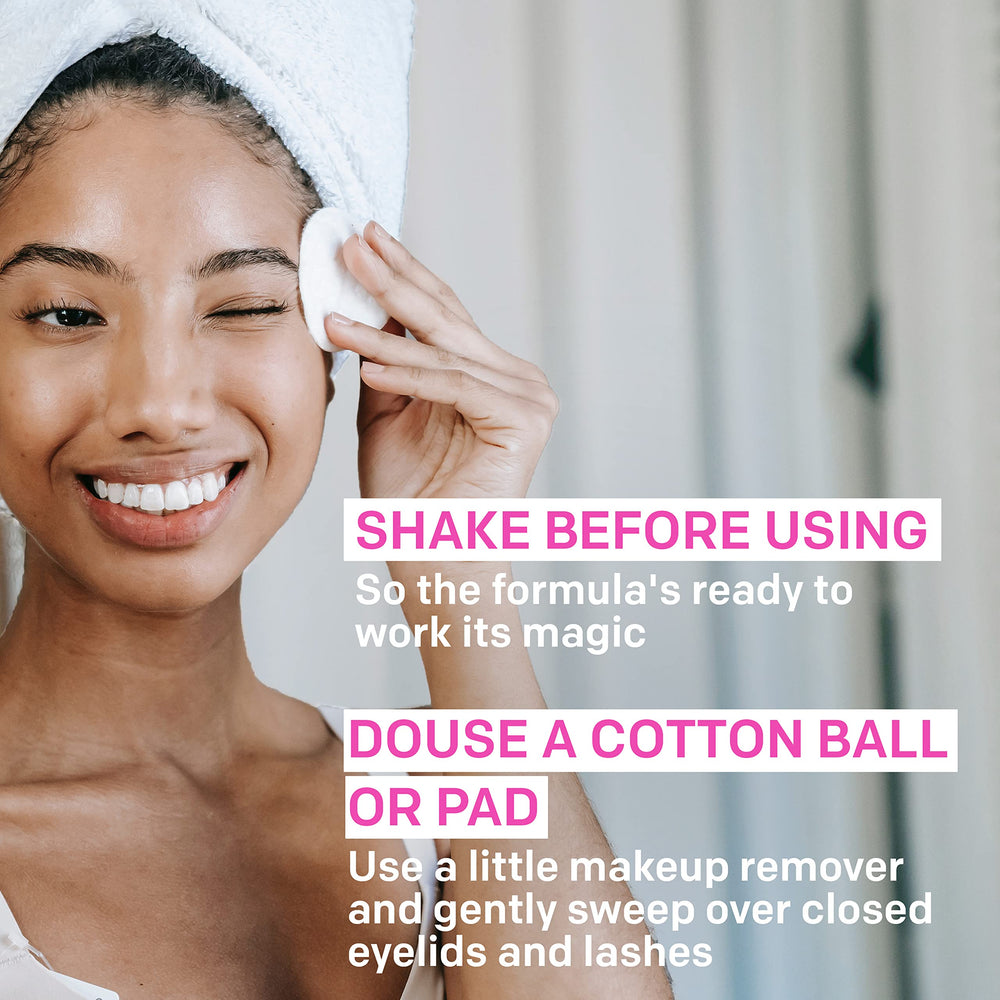 Aplicador/disco de Almay para remover maquillaje de ojos, cómodo y suave