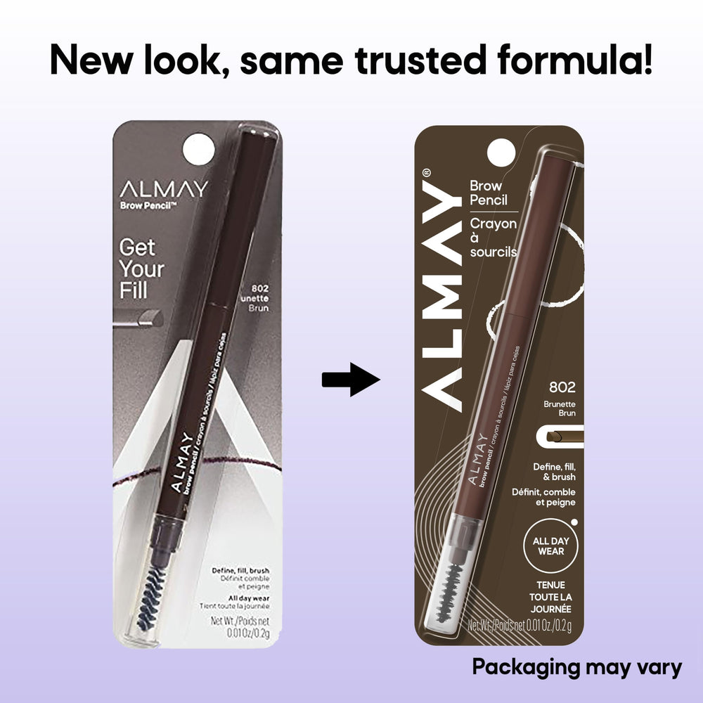 Almay cepillo espiral para cejas difumina y suaviza el resultado.