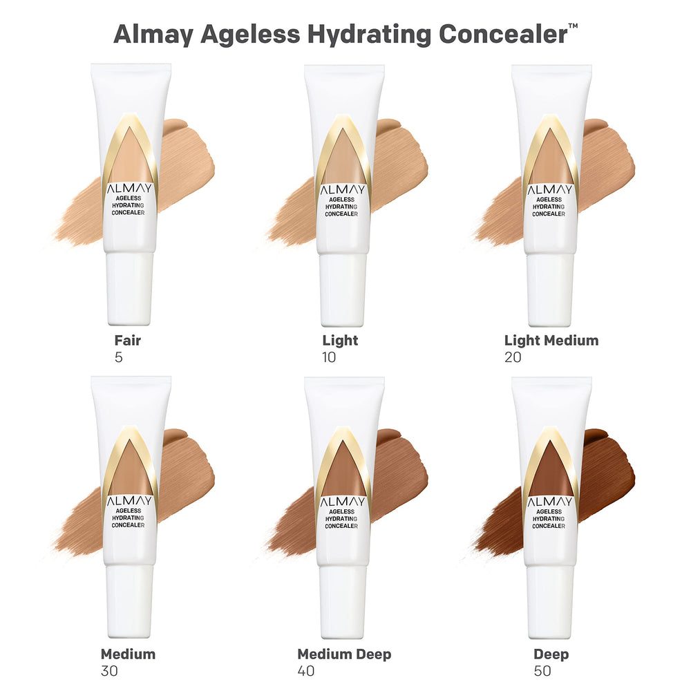 Almay Corrector hipoalergénico, dermatológicamente probado.