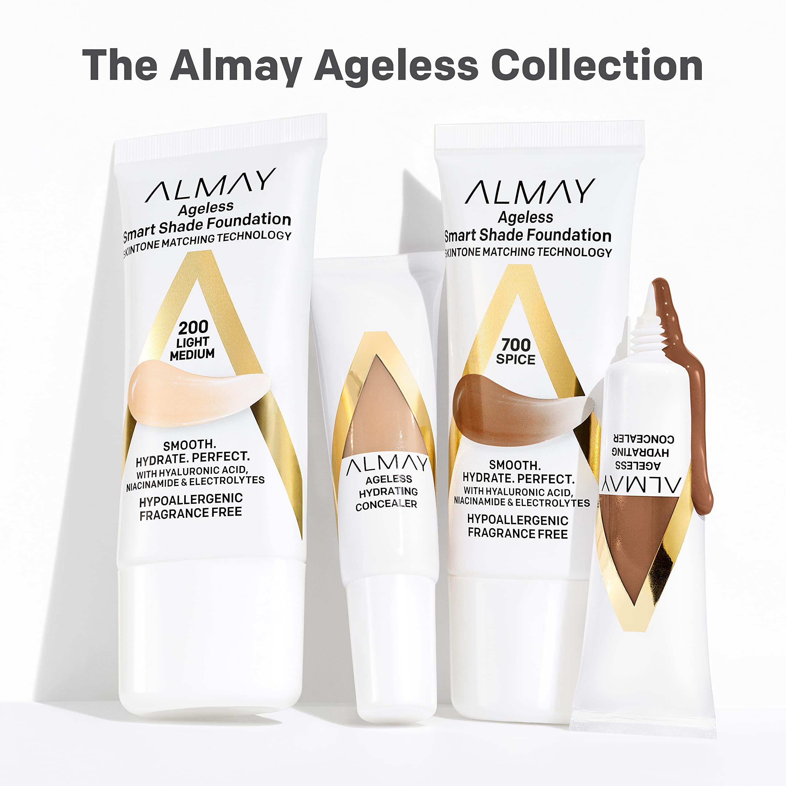 Almay Corrector sin fragancia, envase compacto para retoques.