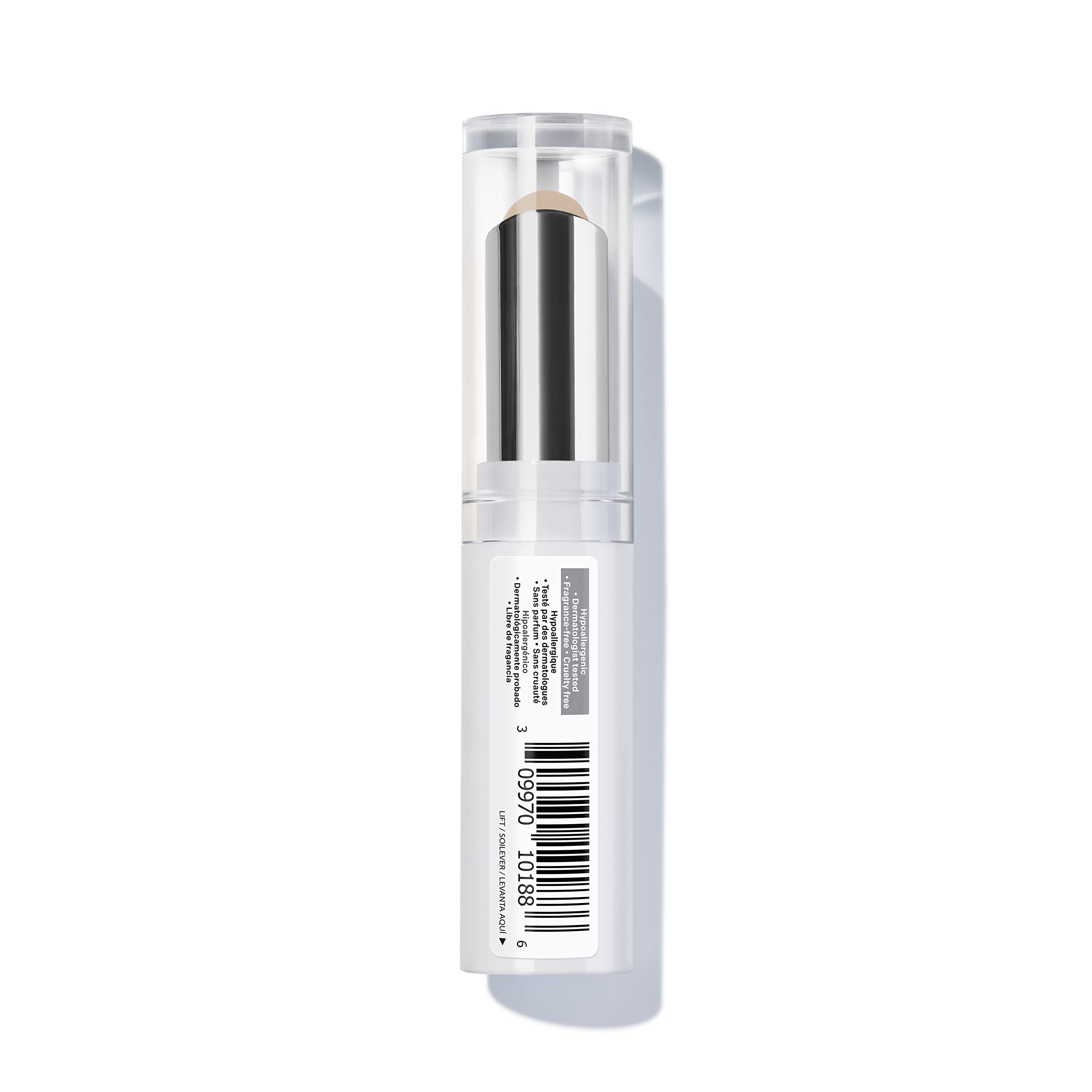 Almay Corrector Confort Perfección de Piel — Maquillaje Facial, Cobertura Total, Acabado Natural, Hipoalergénico, Probado Dermatológicamente, 120 Light