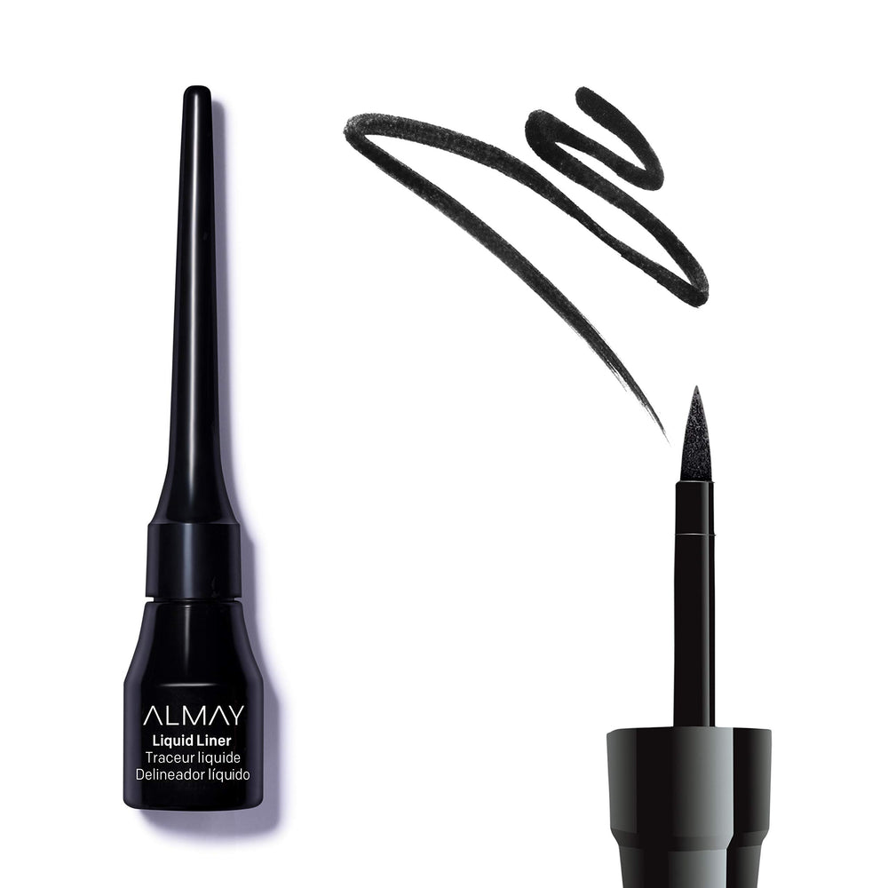 Delineador impermeable de Almay, color intenso, durabilidad de 16 horas.