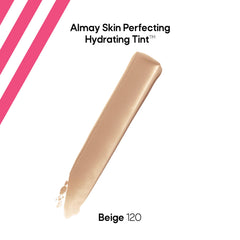 Almay ingredientes con ácido hialurónico y escualano para hidratación duradera.