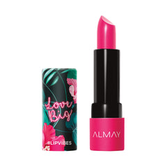 Almay Lip Vibes barra labio con brillo superior añade destellos sutiles sobre tu tono favorito.