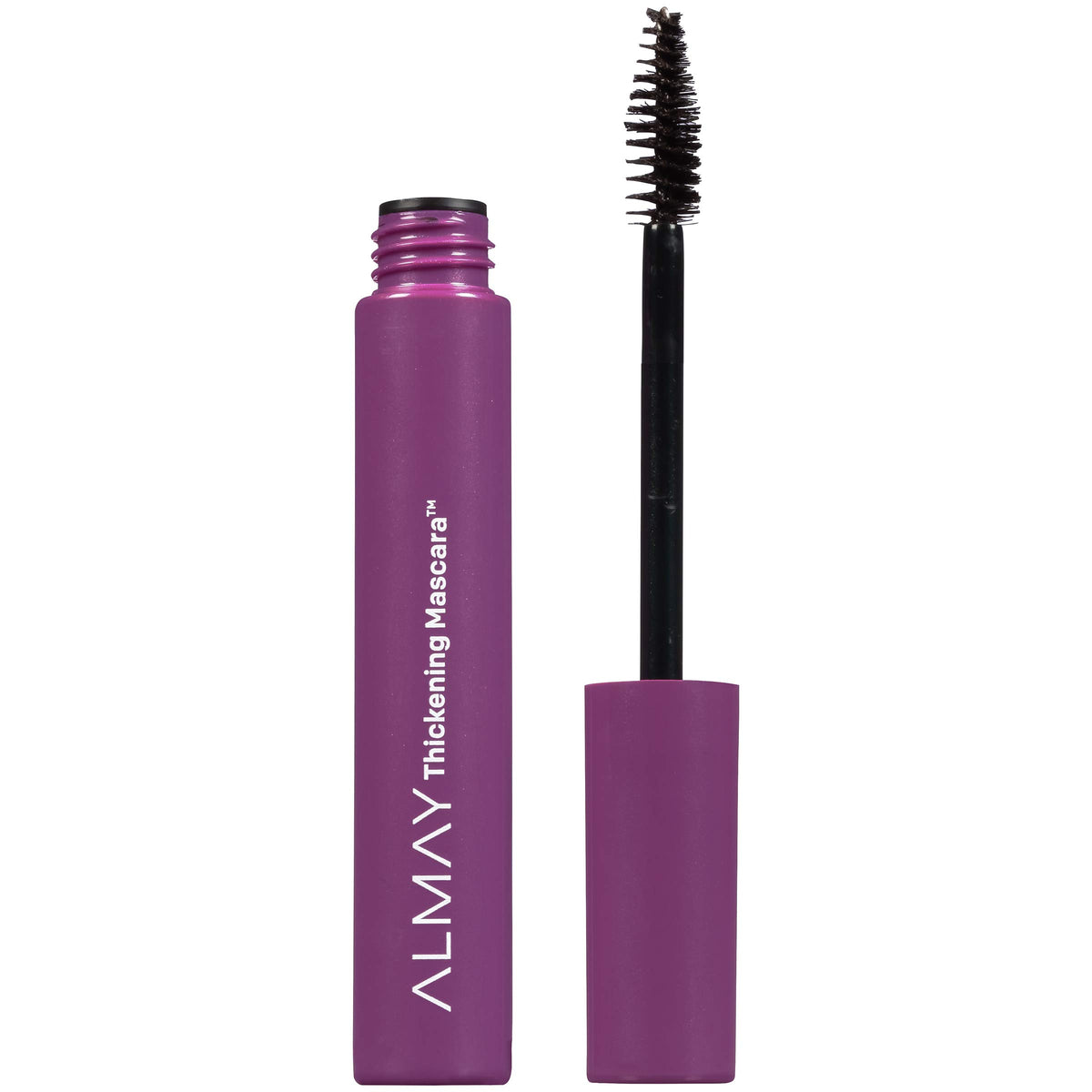 Almay Mascara engrosadora con aplicador uniforme para pestañas definidas sin grumos