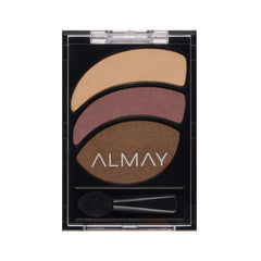 Almay Shadow Trio paleta de sombras humo para un look duradero y definido.