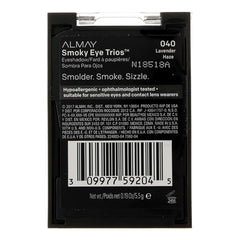 Almay Shadow Trio Lavanda Haze, empaque compacto para retoques rápidos.