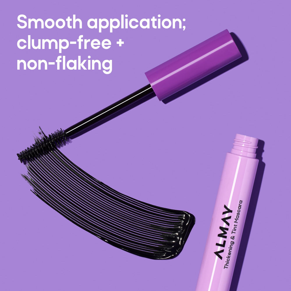 Almay Thickening & Tint Mascara: aplicacion suave ideal para uso diario