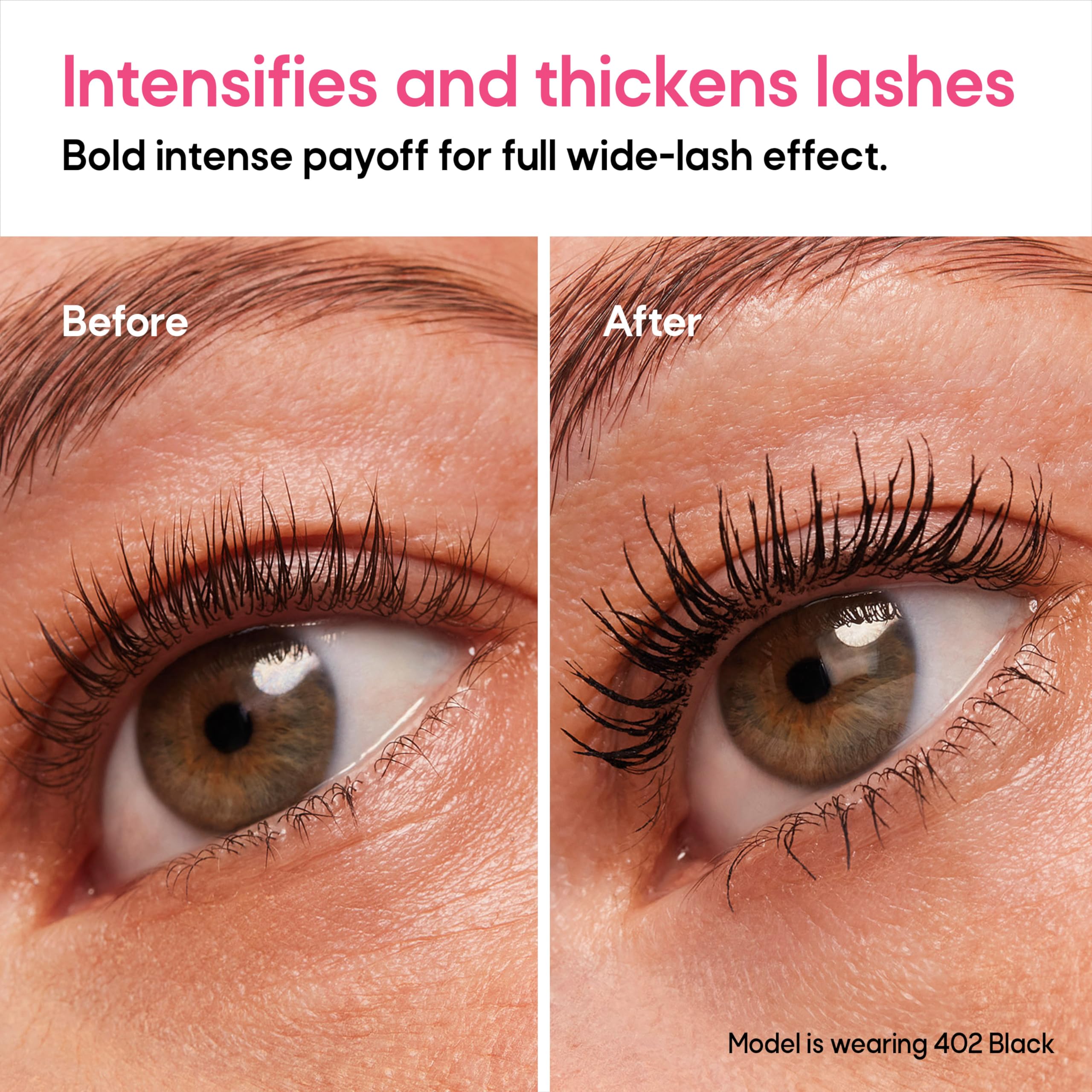 Almay Thickening & Tint Mascara, enfoque: sin-grumos para aplicación limpia.