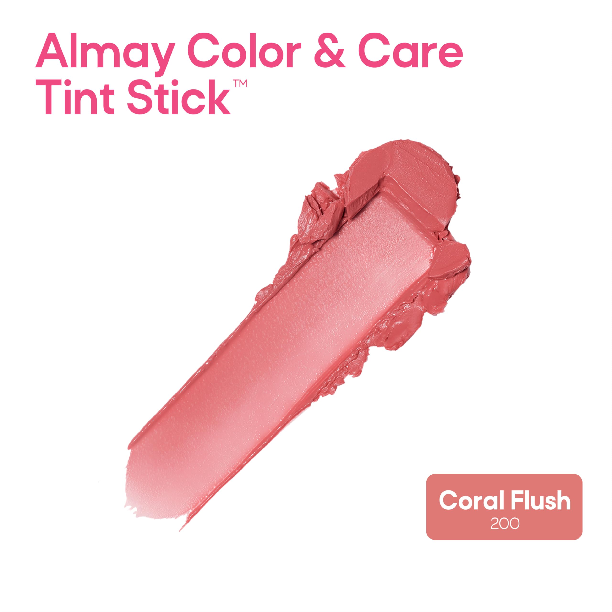 Almay tinte labial y mejillas, textura ligera que hidrata al instante.