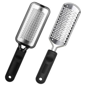 ALOCKMA lima de pie profesional en acero inoxidable para higiene duradera