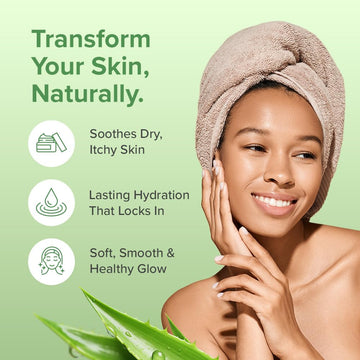Aloe Infusion ingredientes clave: manteca de karité y jojoba nutren la piel.