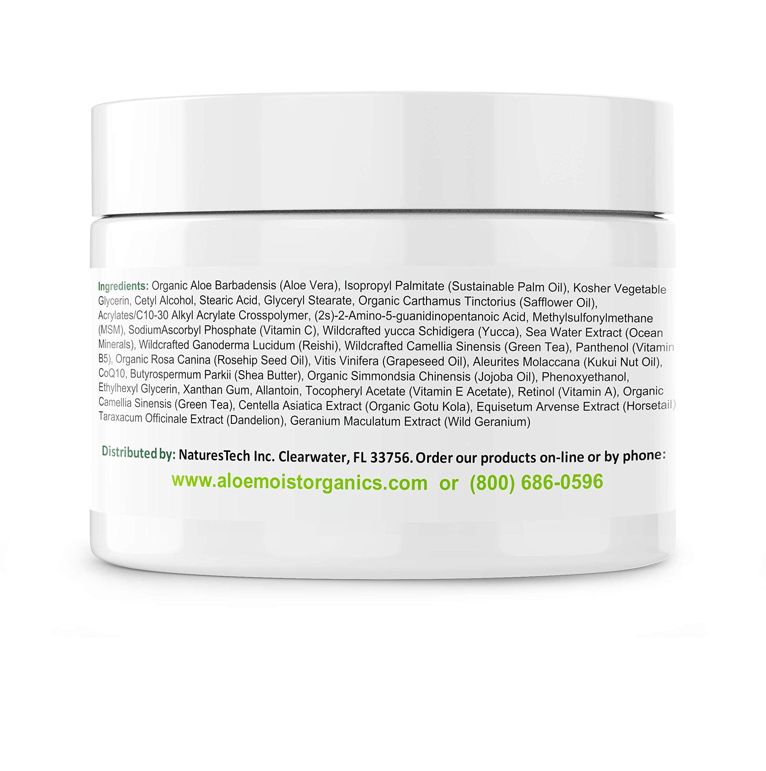 Apto para uso nocturno, cuidado suave para rostro y cuerpo.