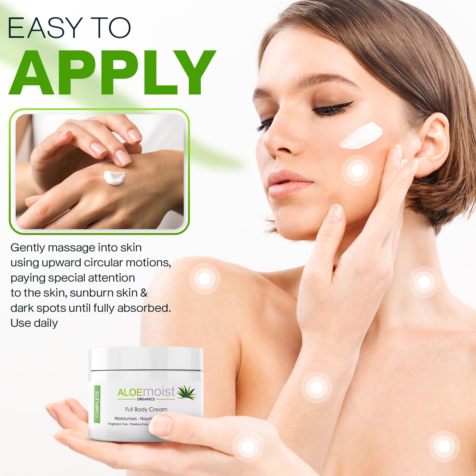 Uso multiusos: rostro, cuerpo y manos para piel seca.