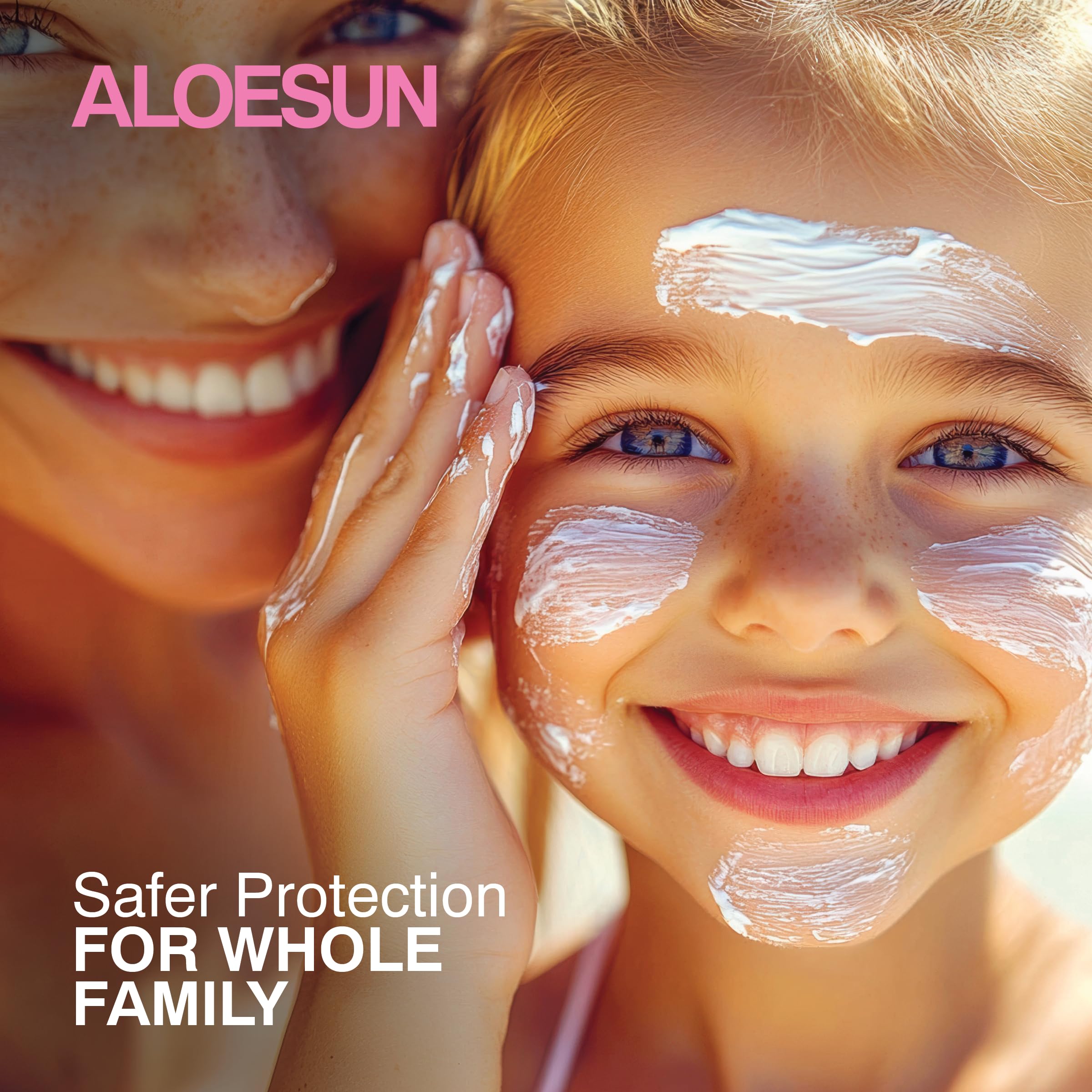 ALOESUN protector solar con formula resistente al agua suave